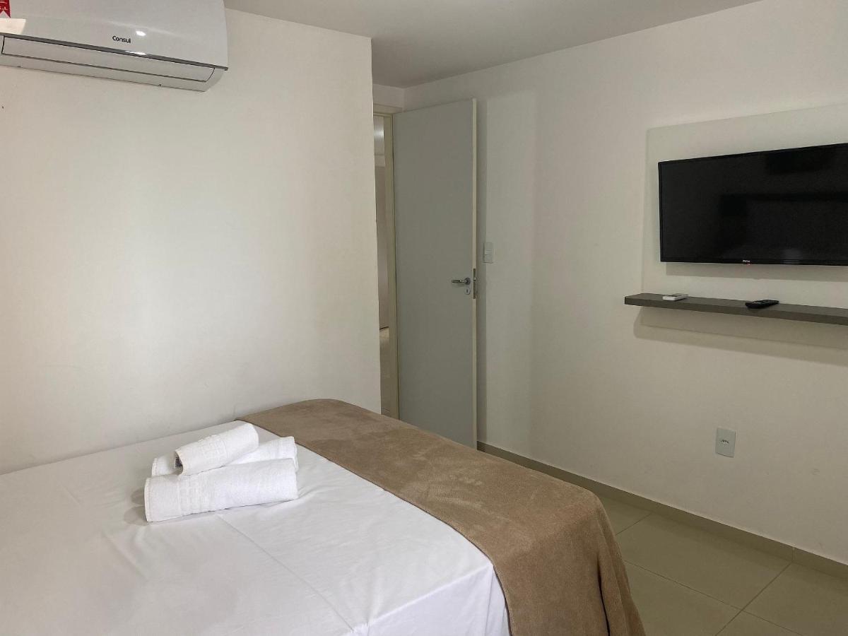 Апартаменты Bela Hospedagem - Conforto Em Cabo Branco Com Cama Casal Nos 02 Quartos Жуан-Песоа Экстерьер фото